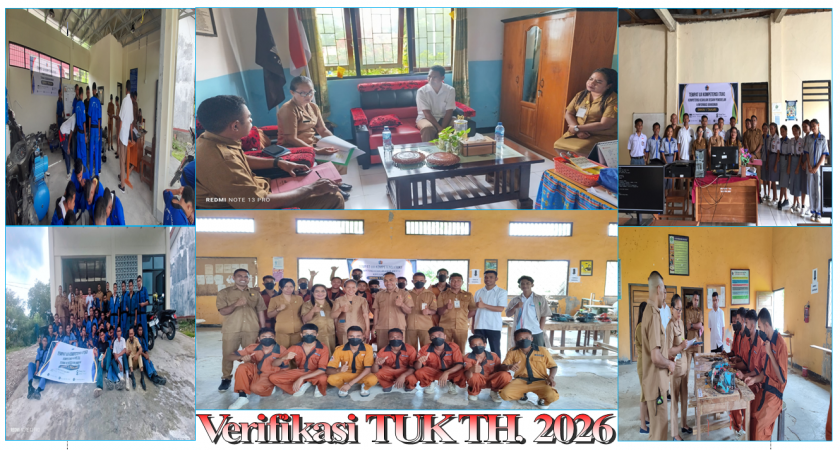 VERIFIKASI TEMPAT UJI KOMPETENSI (TUK)  DI SMKN 1 TAKARI TAHUN 2026