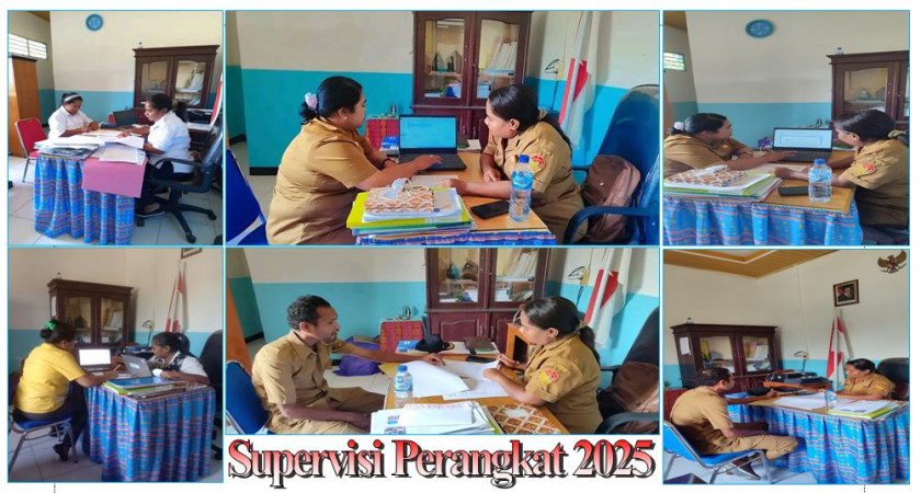 SUPERVISI PERANGKAT MENGAJAR OLEH KEPALA SEKOLAH DI SMKN 1 TAKARI  TAHUN  2025