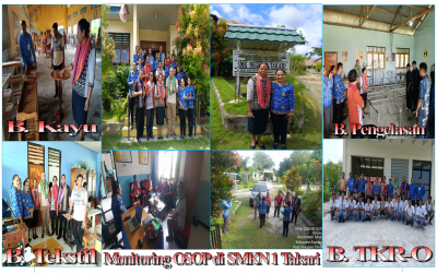 KUNJUNGAN KERJA KEPALA CABANG DINAS PENDIDIKAN WILAYAH I BERSAMA PENGAWAS DIKMEN KABUPATEN KUPANG DI SMKN 1 TAKARI TAHUN  2026